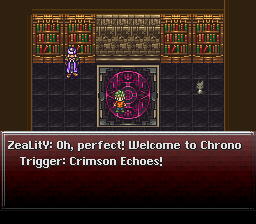 Chrono Trigger - Crimson Echoes (beta 0.98) Title Screen